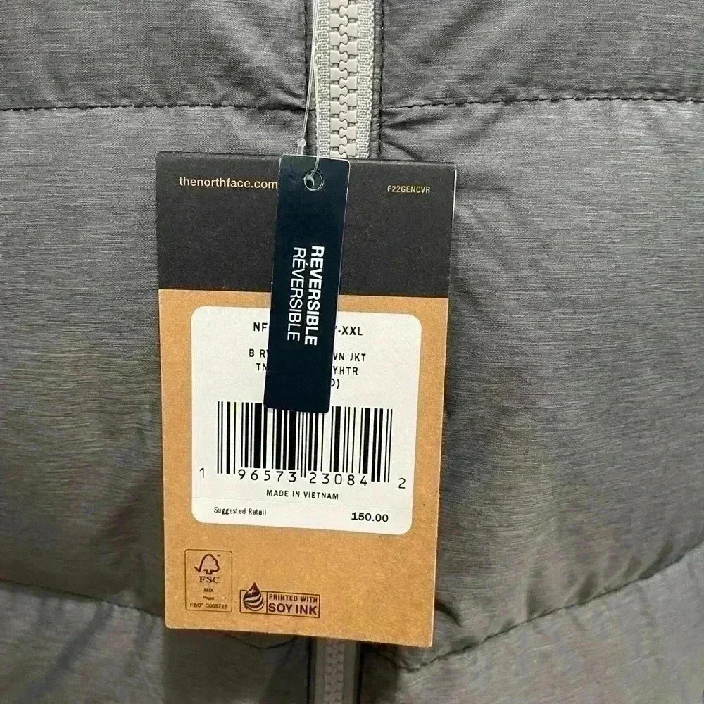 THE NORTH FACE
Boys' Reversible North Down Hooded Jacket - Picture 8 of 8